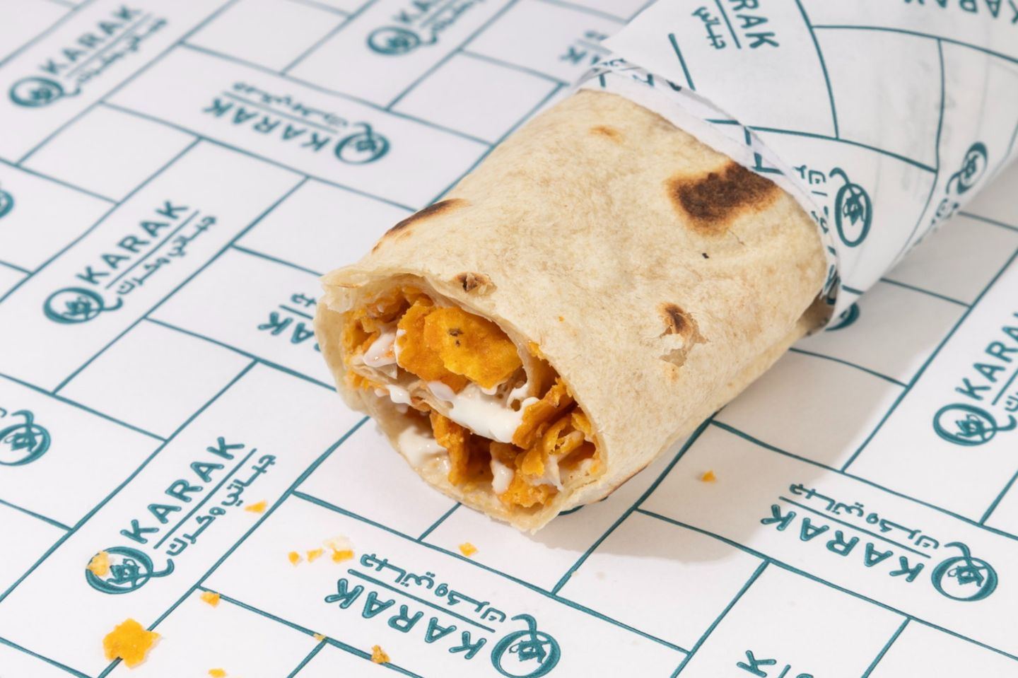 Egg Chapati With Doritos Cheese