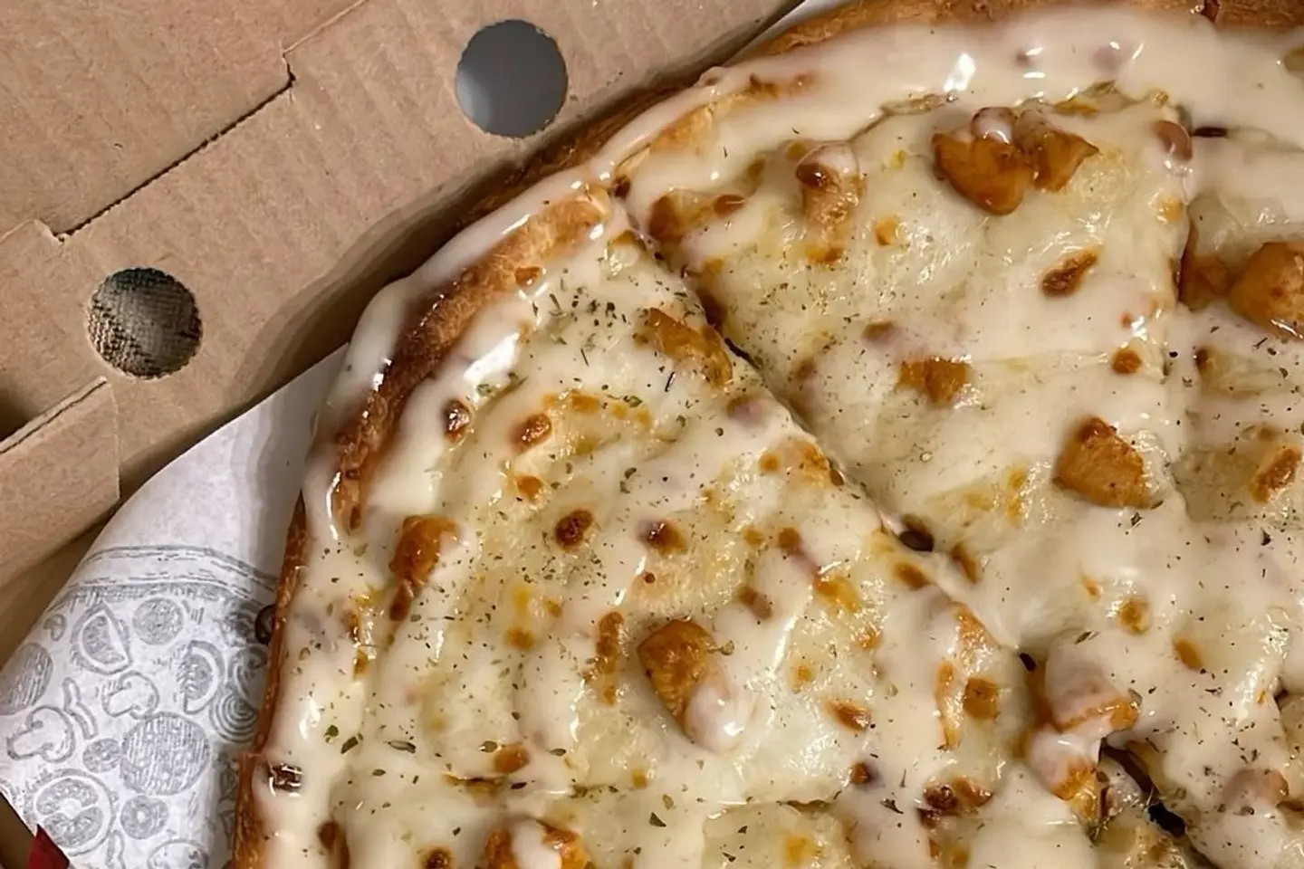 بيتزا دجاج رانش