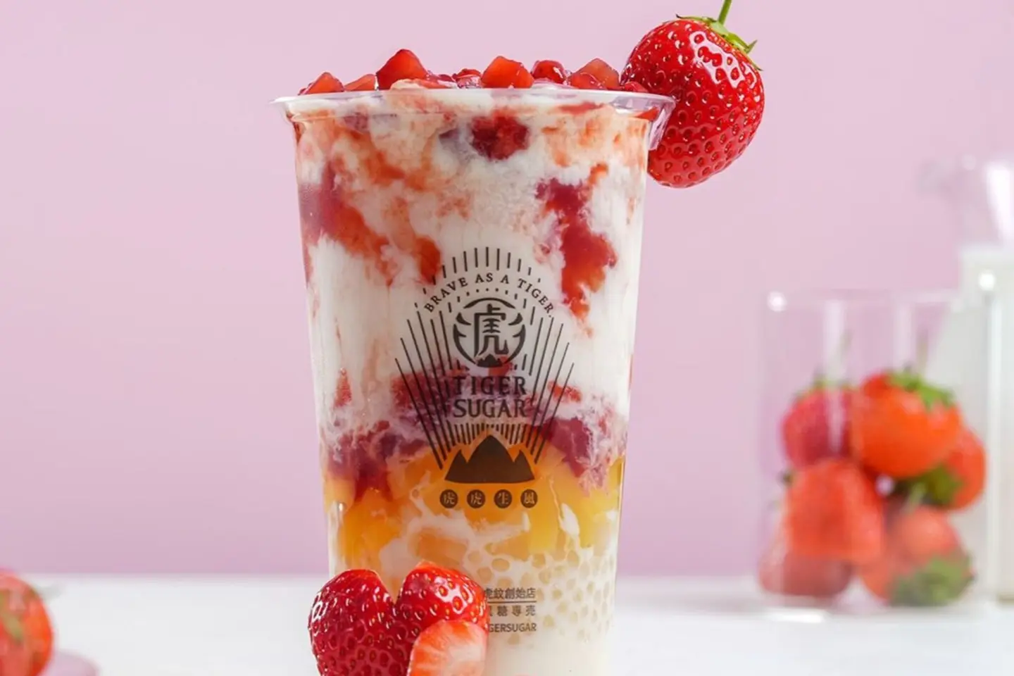 Strawberry Milk Mochi