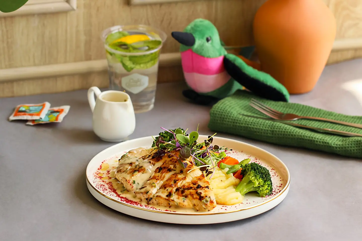 Grilled Chicken And Capers