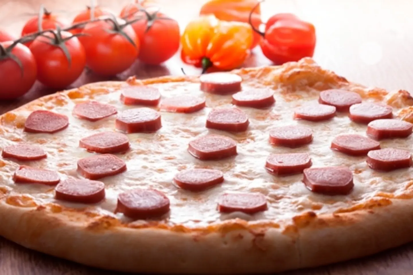 Medium Hot Dog Pizza