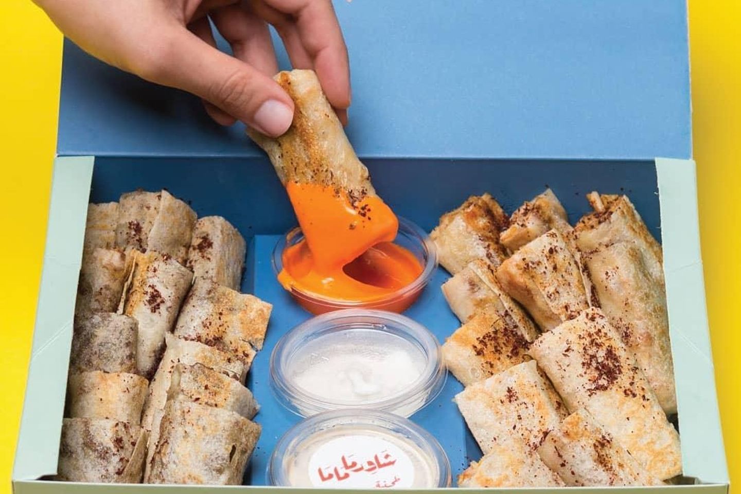 ميني صاج بوكس لحم ودجاج