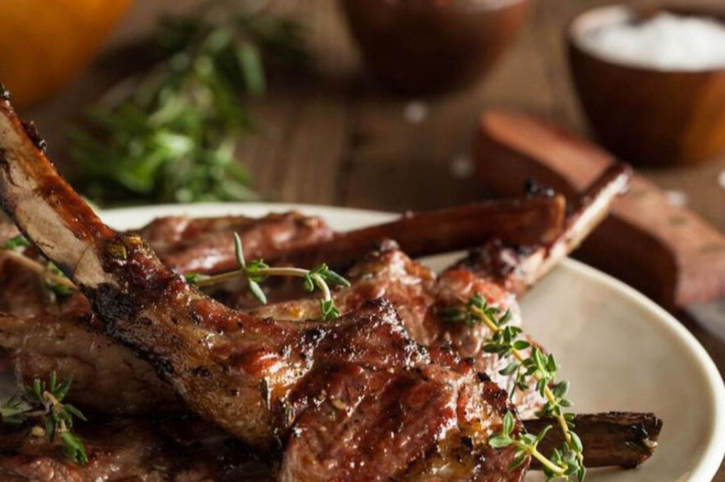Grilled Lamb Cutlets
