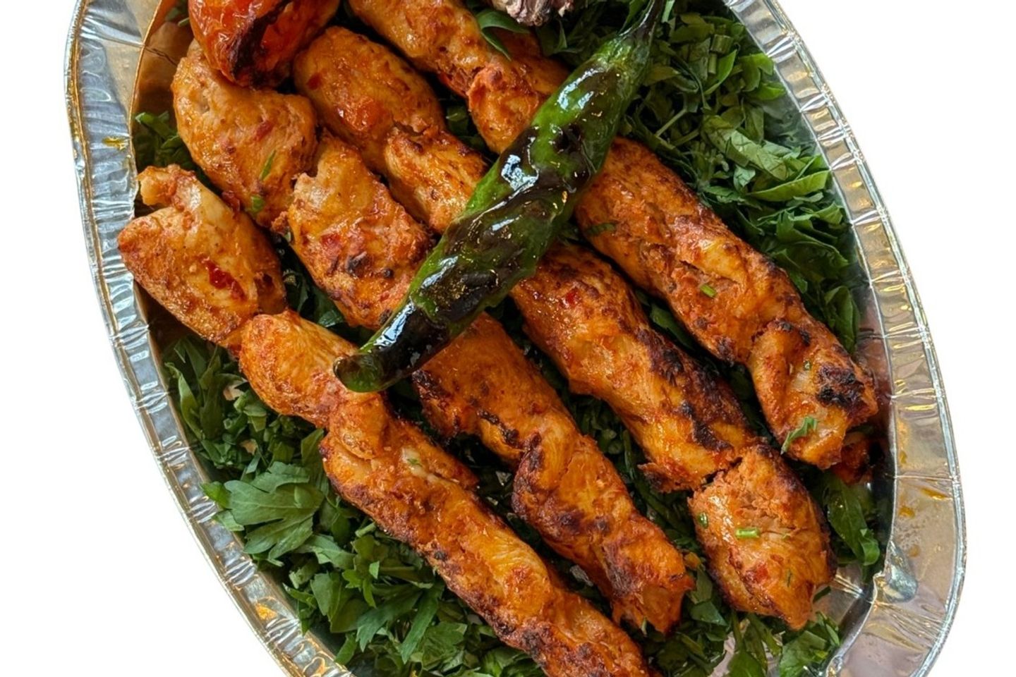 صحن شيش طاووق