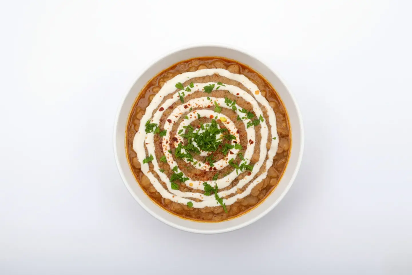 فول الفافا بالطحينة