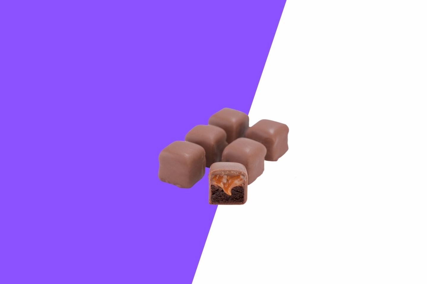 Brownies Caramel