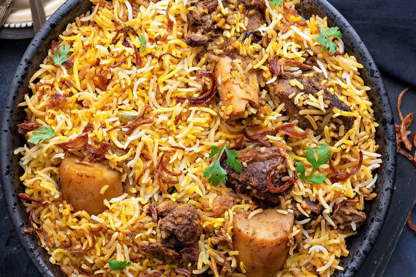 برياني لحم ضأن