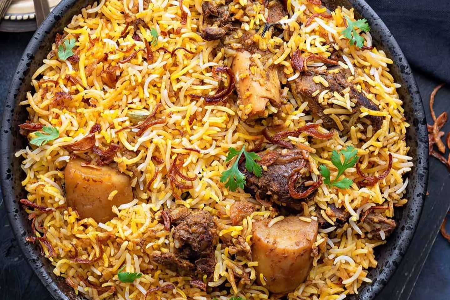 طبق برياني دجاج