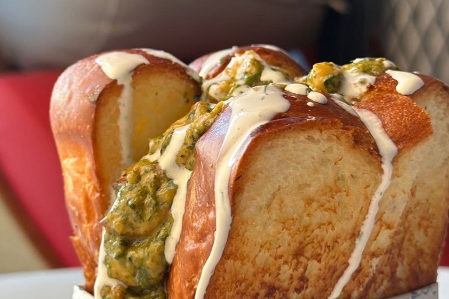 Halloumi Pesto