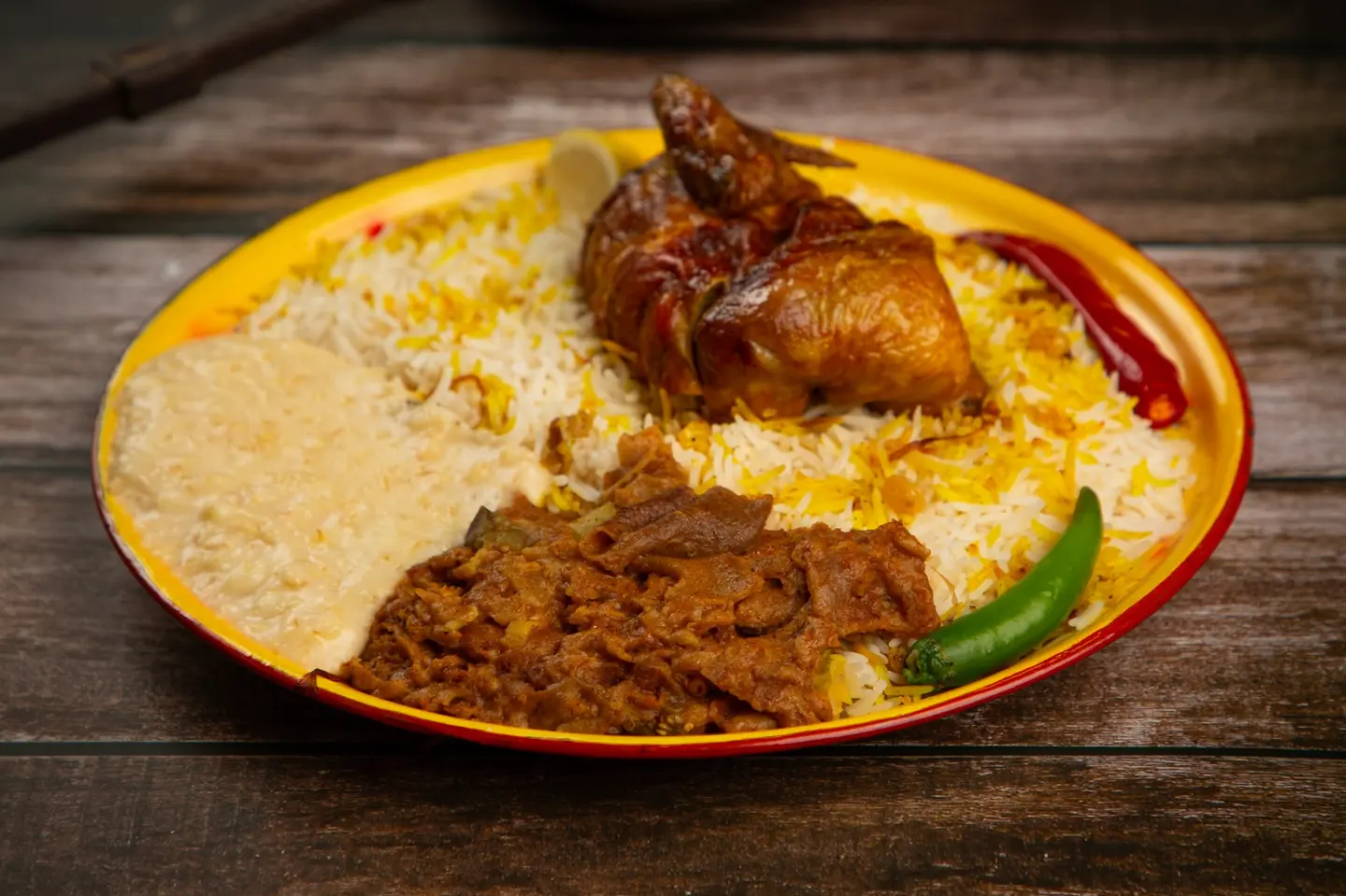بادية نصف دجاجة