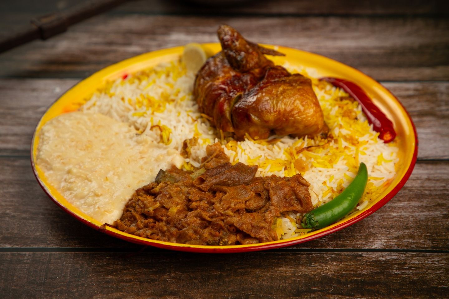 بادية نصف دجاجة