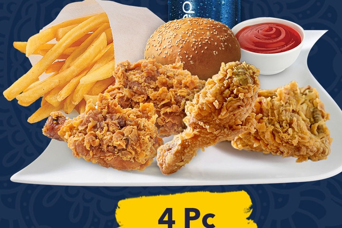 Krispy Broast 4pcs