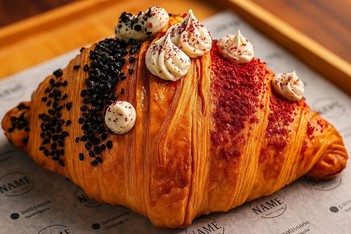 Zatar And Labnah Croissant