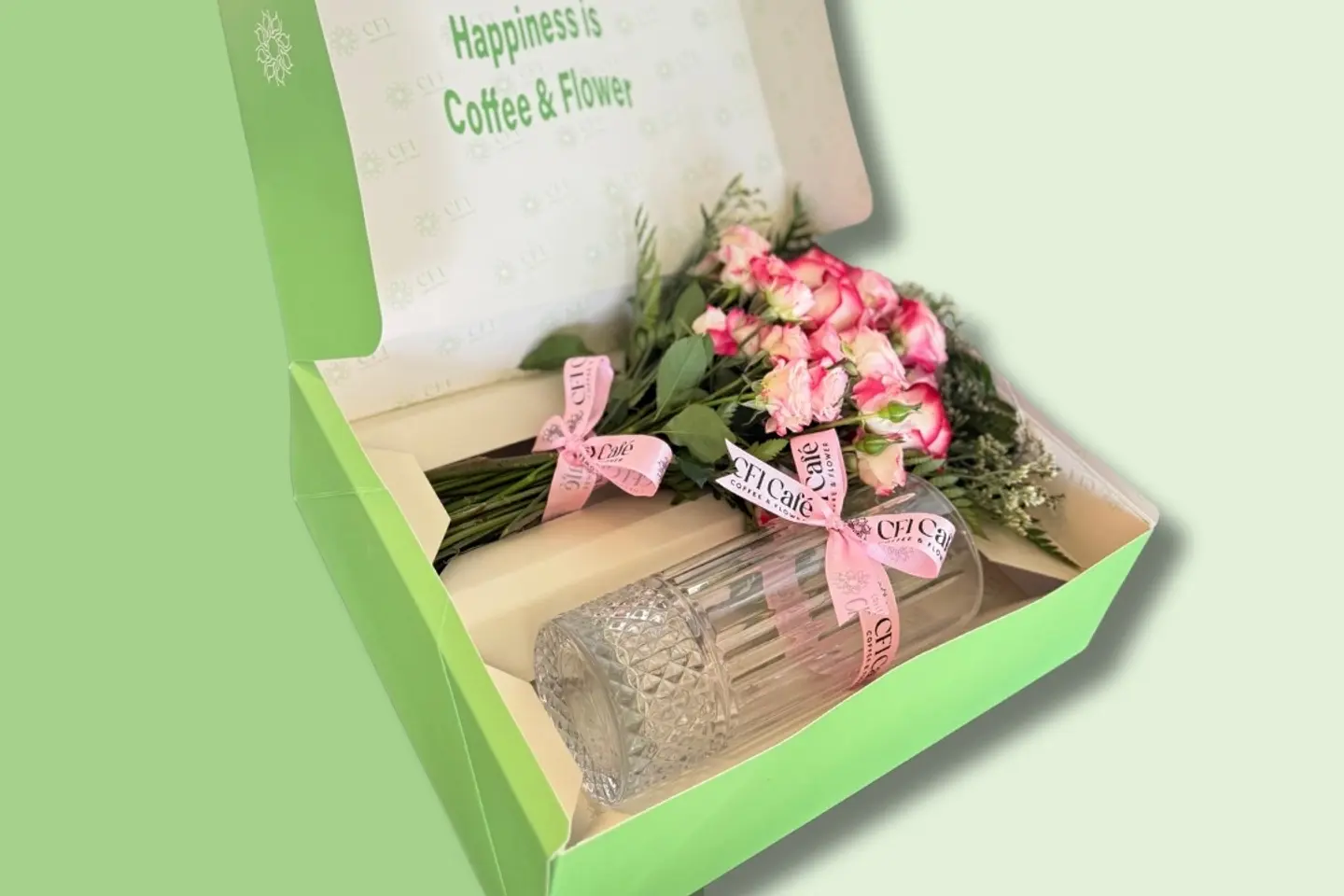 Flowers Bouquet Vase Big Box