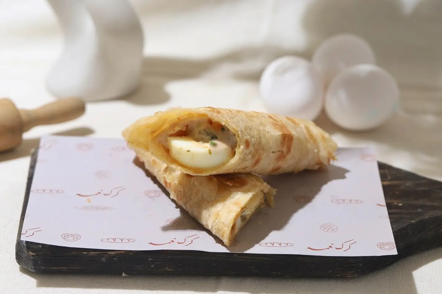 جباتي بيض مسلوق