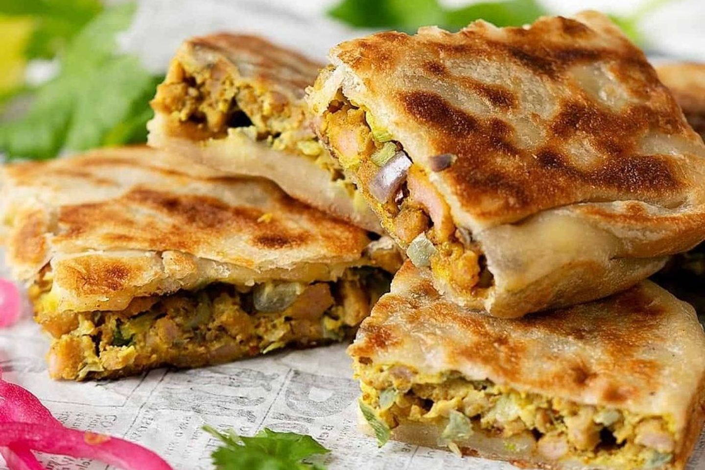 Chicken Mutabak
