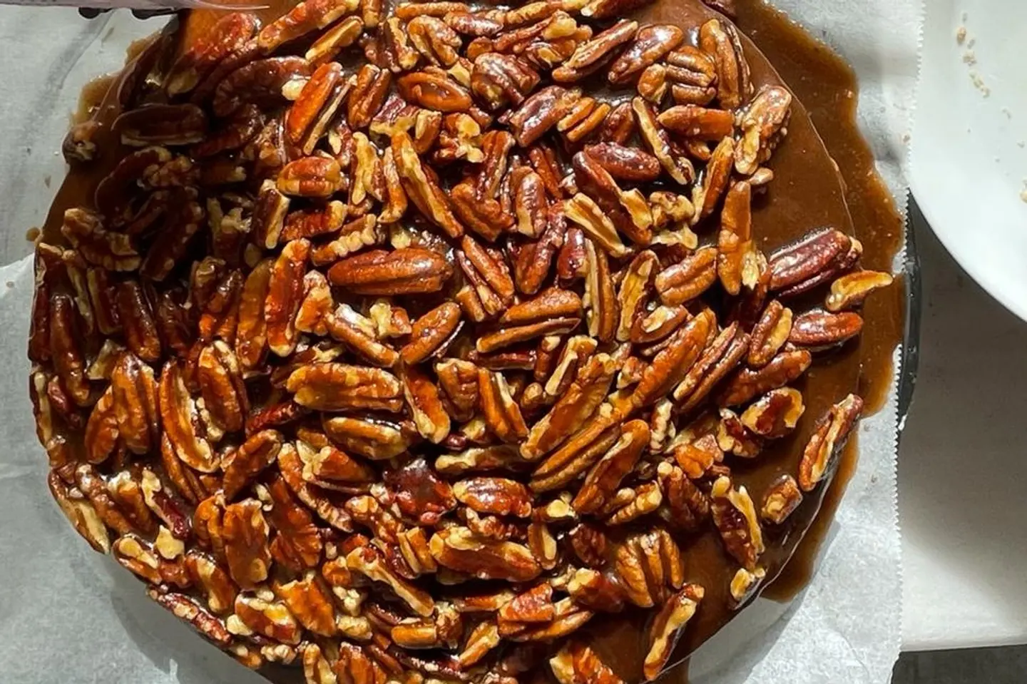 كيكة البيكان المقلوبة