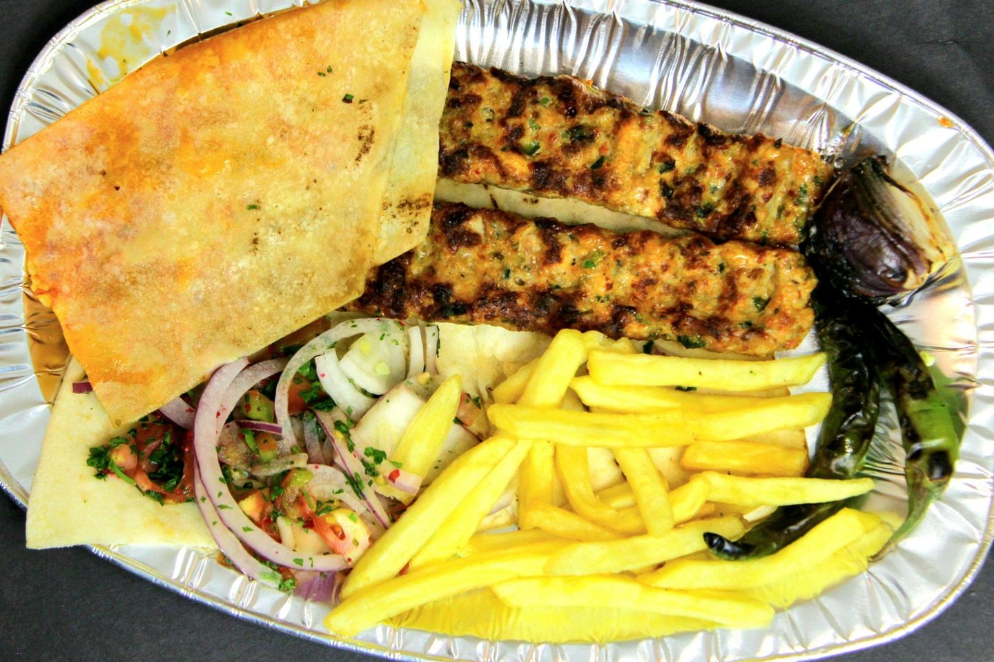 Chicken Kebab For One Person
