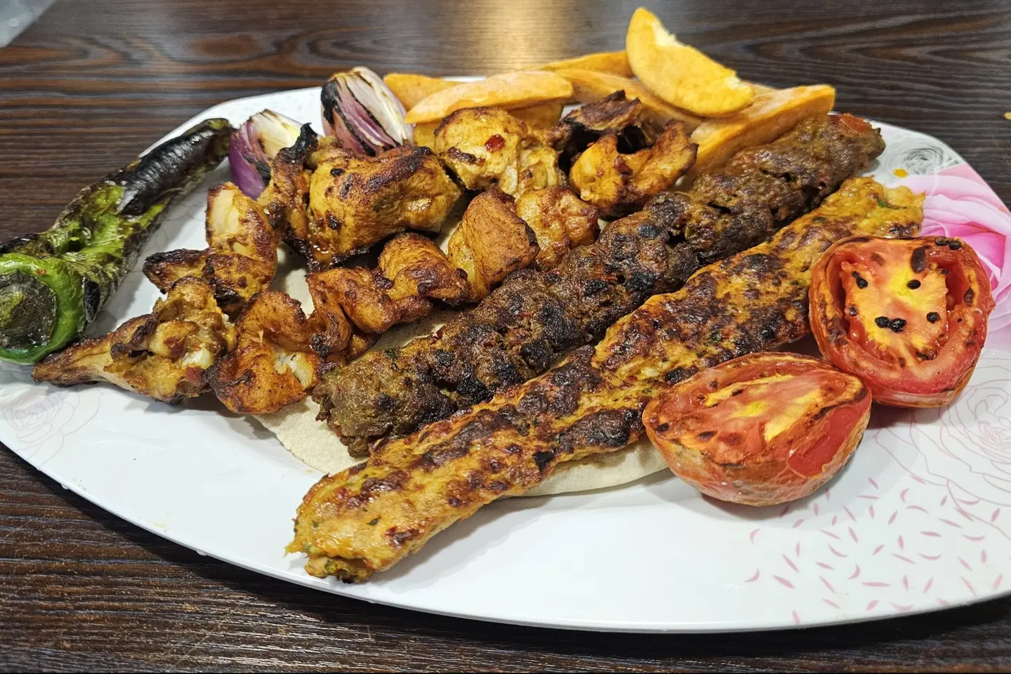 Small Mixed Grill 4 Skewers