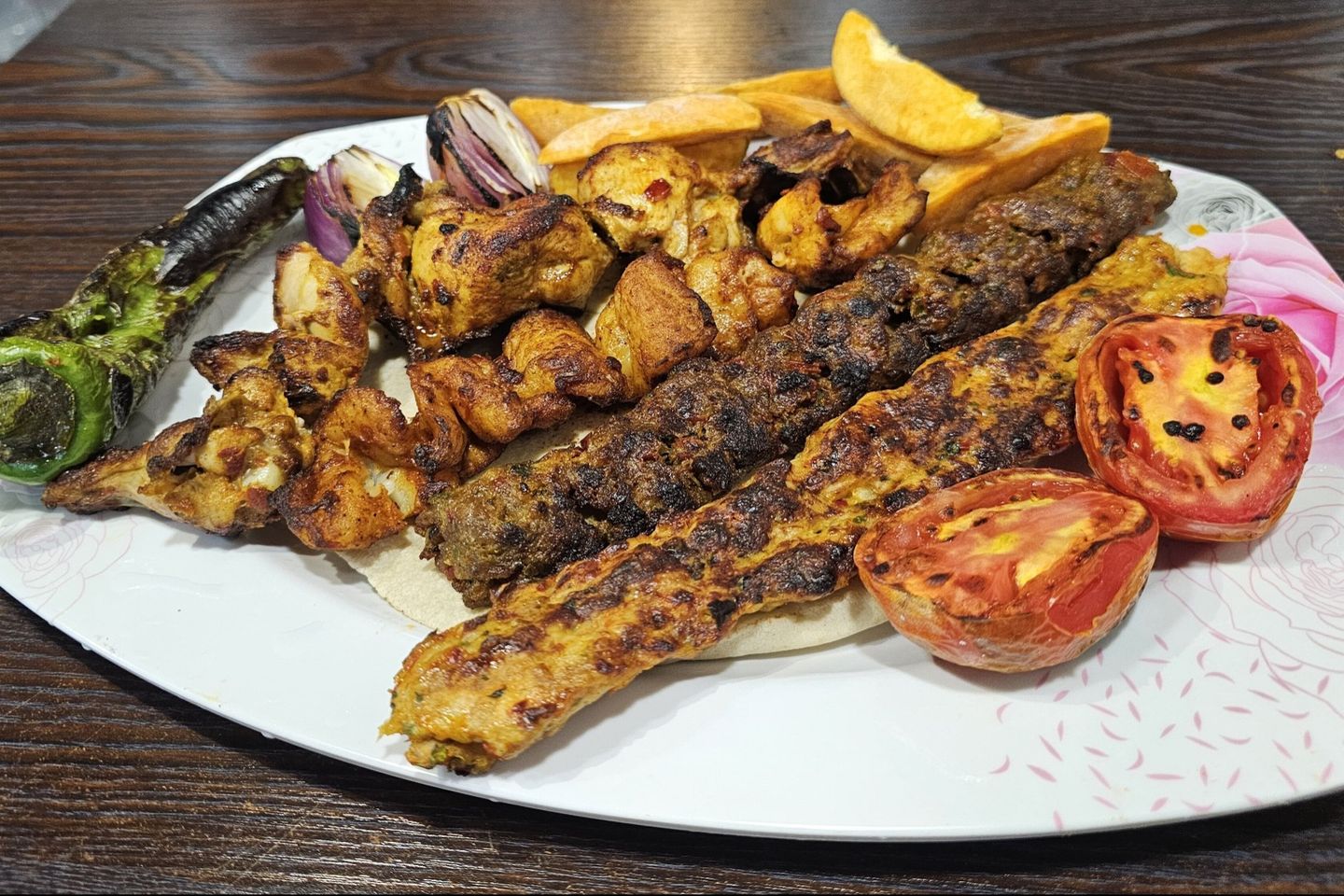 Small Mixed Grill 4 Skewers
