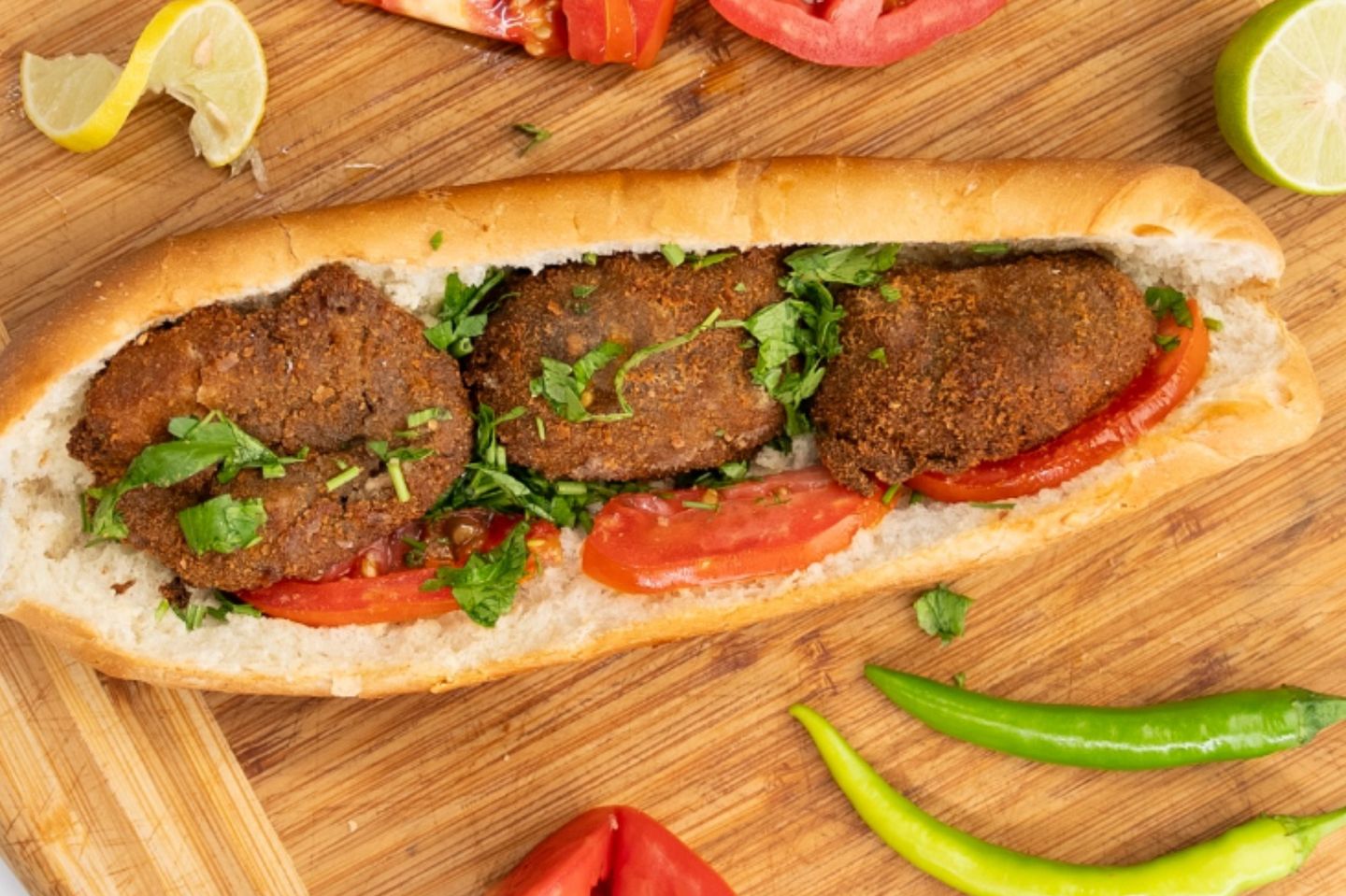ساندوتش مخ بانية