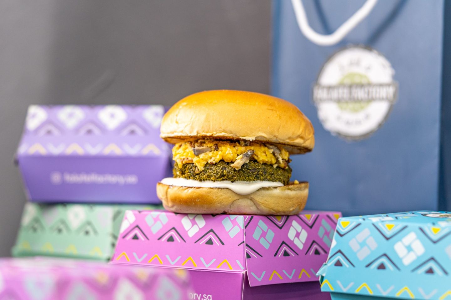 The Truffle Falafel Burger