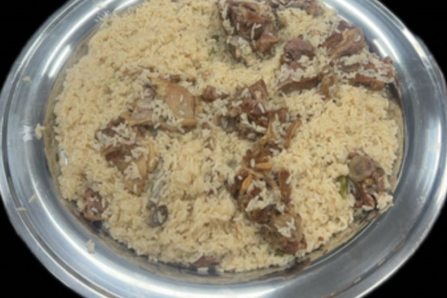 نفر لحم مضغوط مع رز مزه احمر - نفر لحم مضغوط مع رز مزه احمر