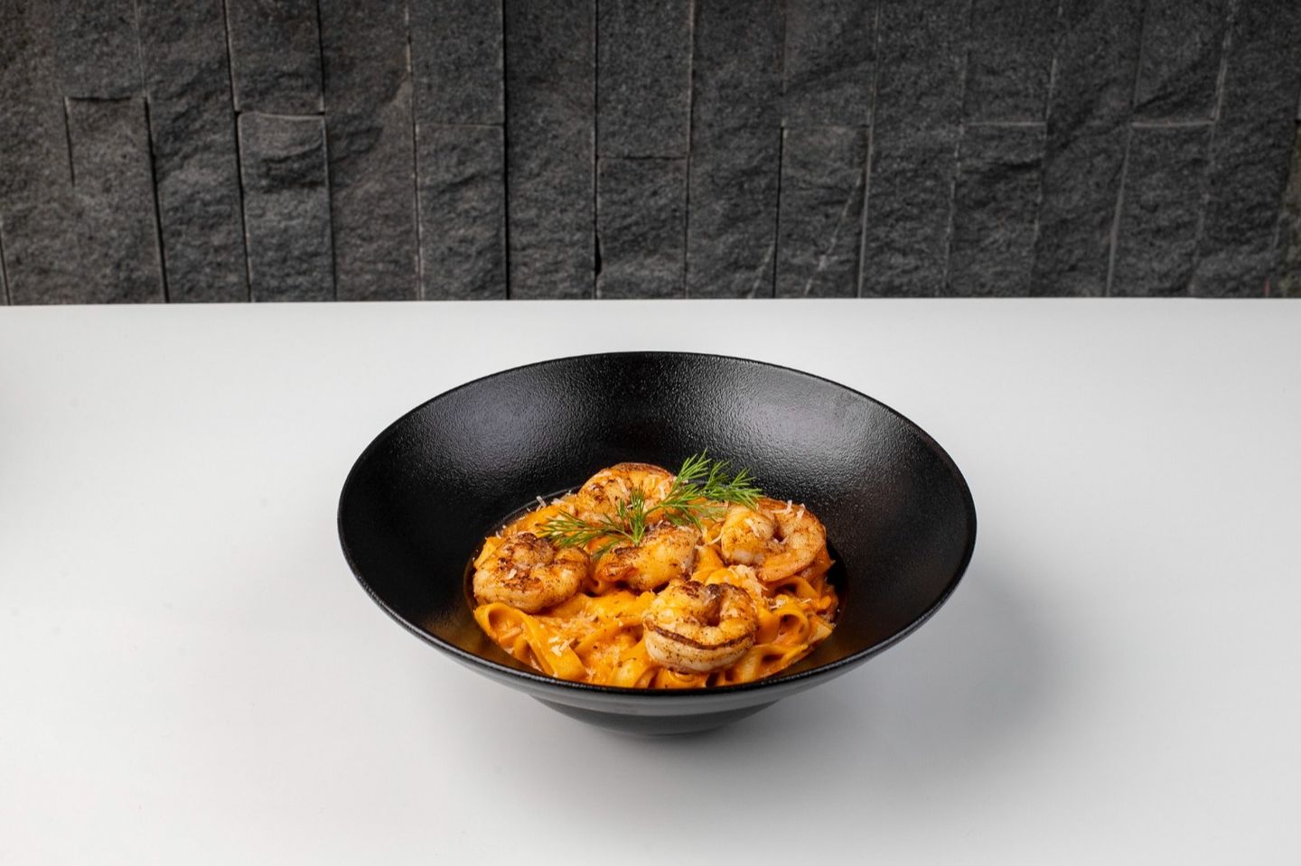 Shrimp Cap Pasta