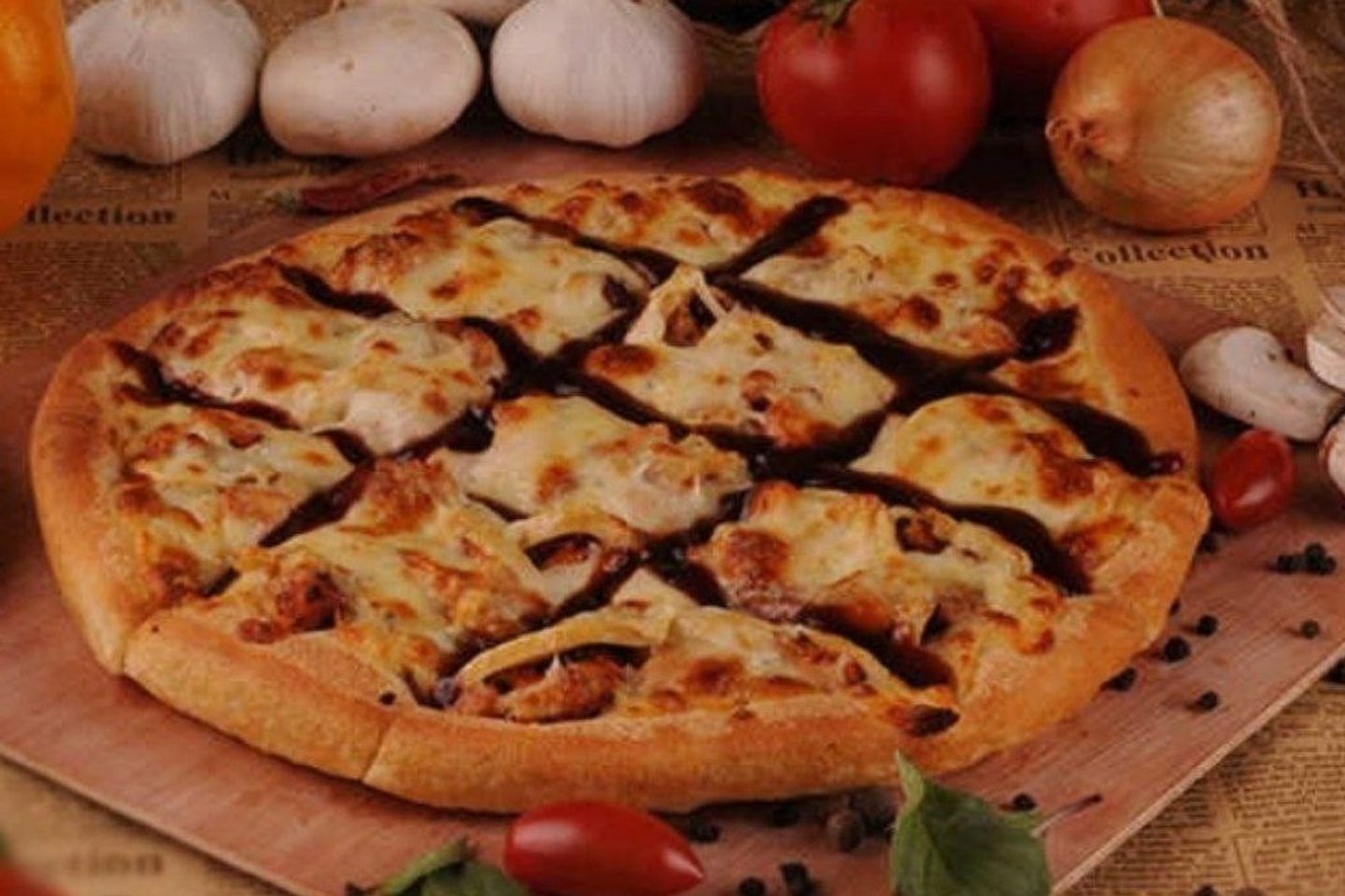 Chicken Bbq Pizza