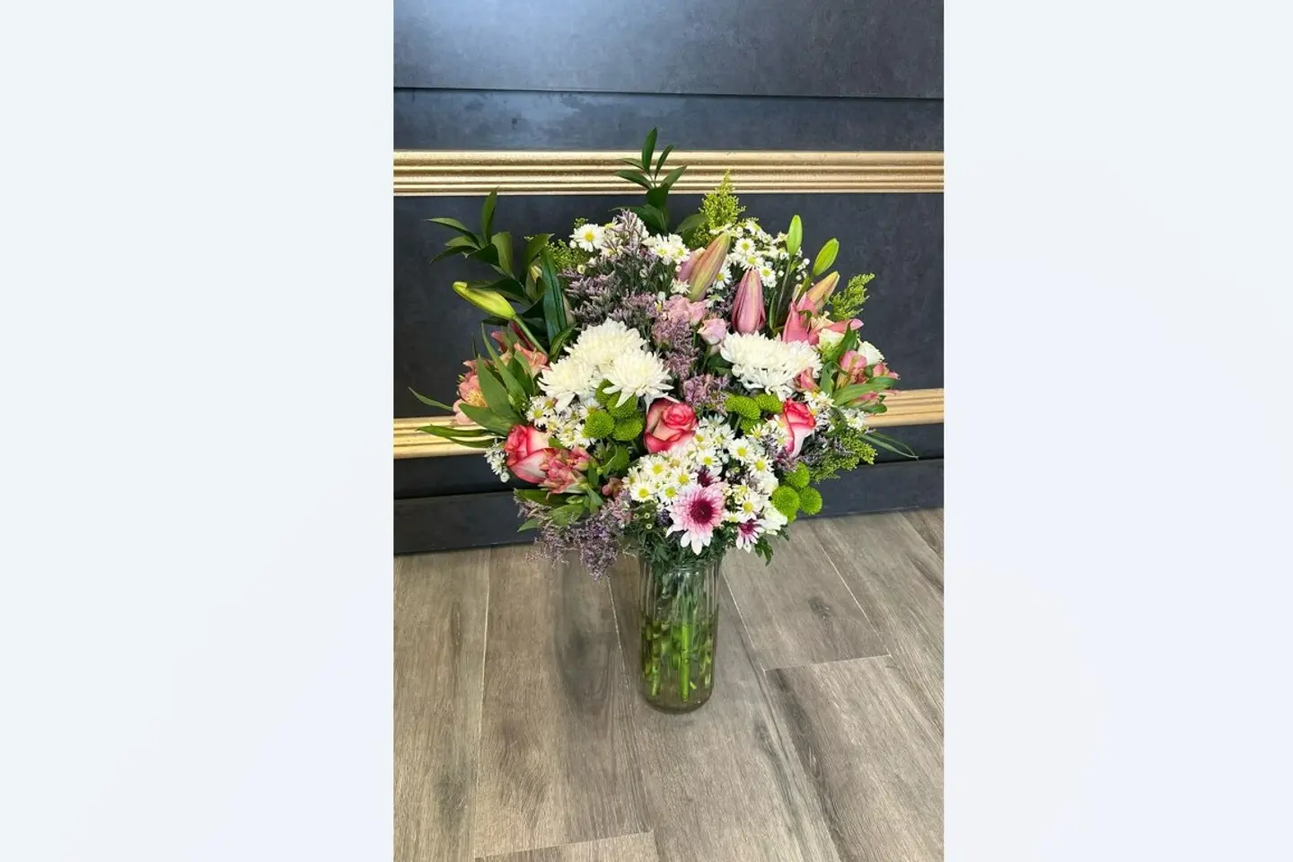 فازه ورد طبيعي ١