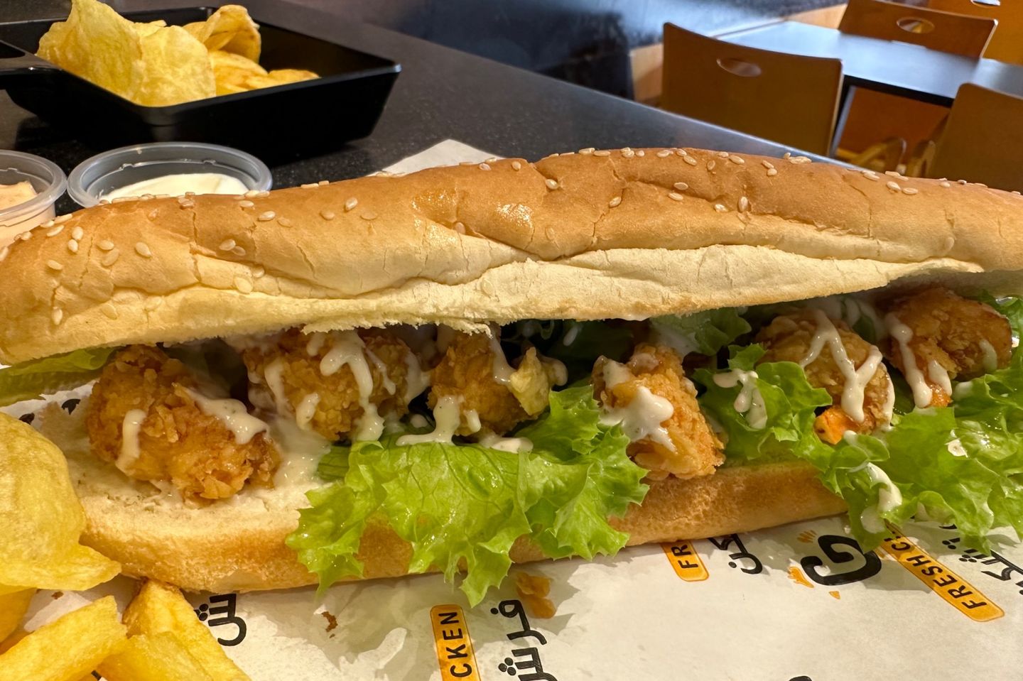Shrimp Sandwich