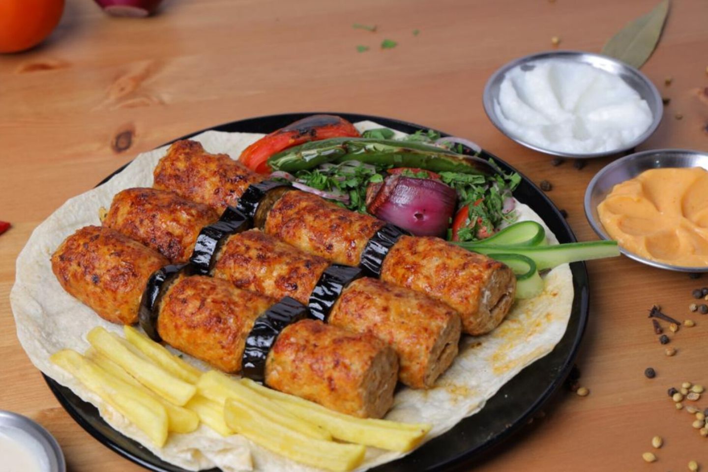 مبشور دجاج مع الارز