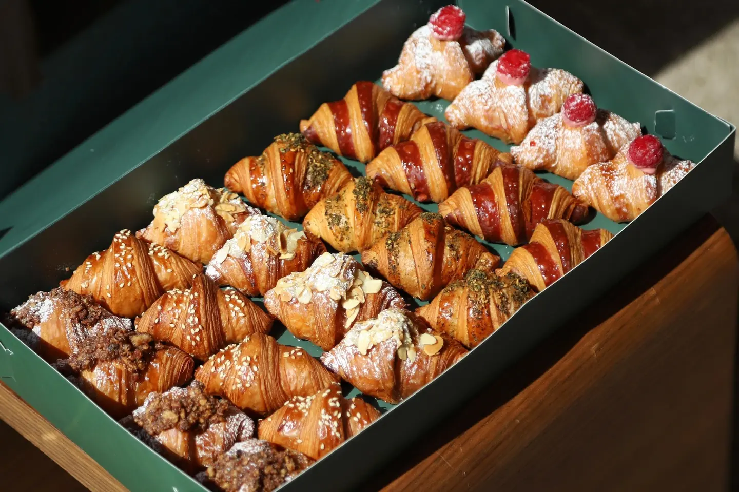 Large Box Of Mini Croissants