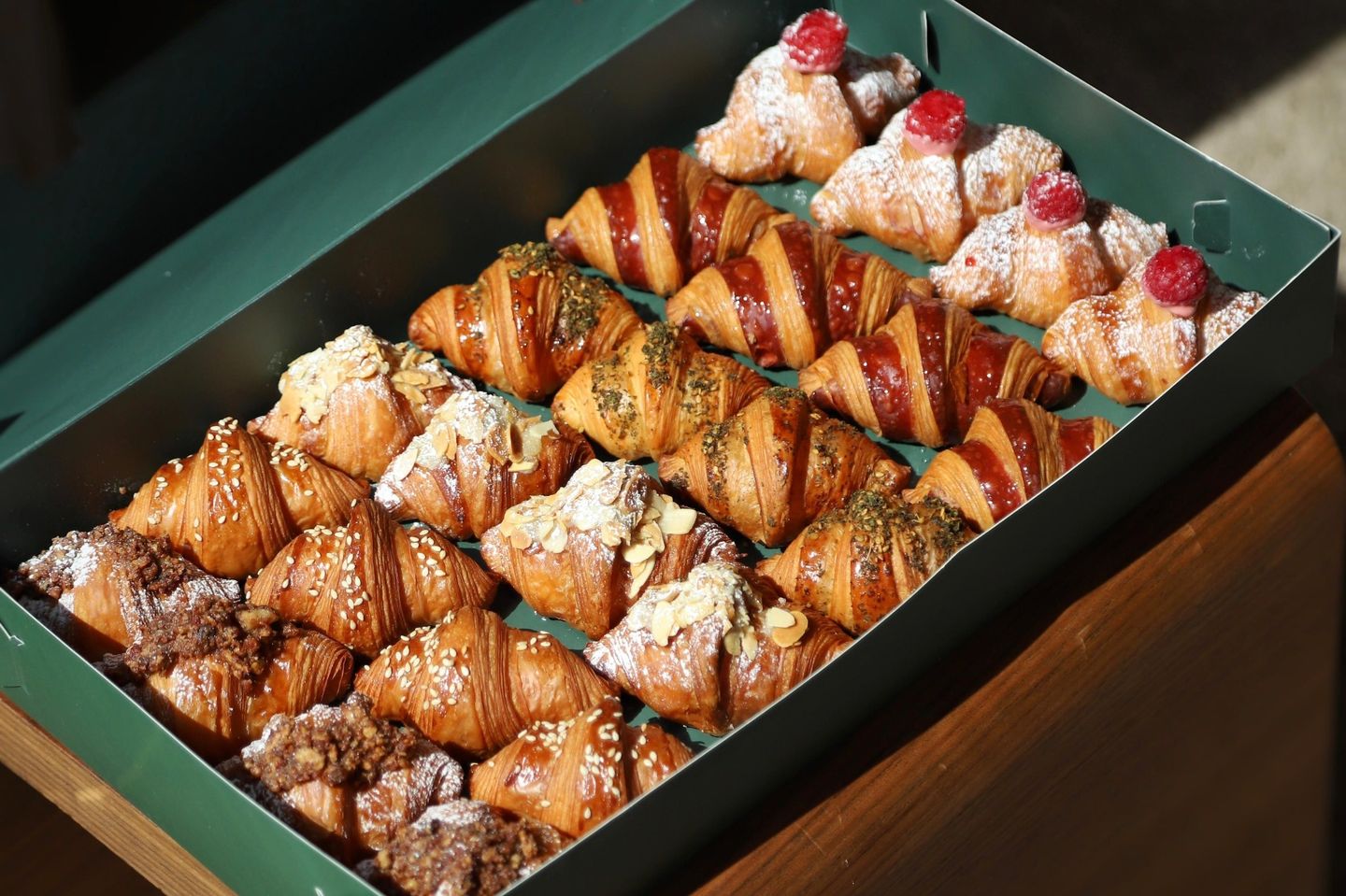 Large Box Of Mini Croissants