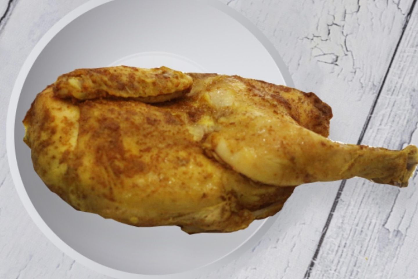دجاج كابلي نصف حبه ساده  بدون رز