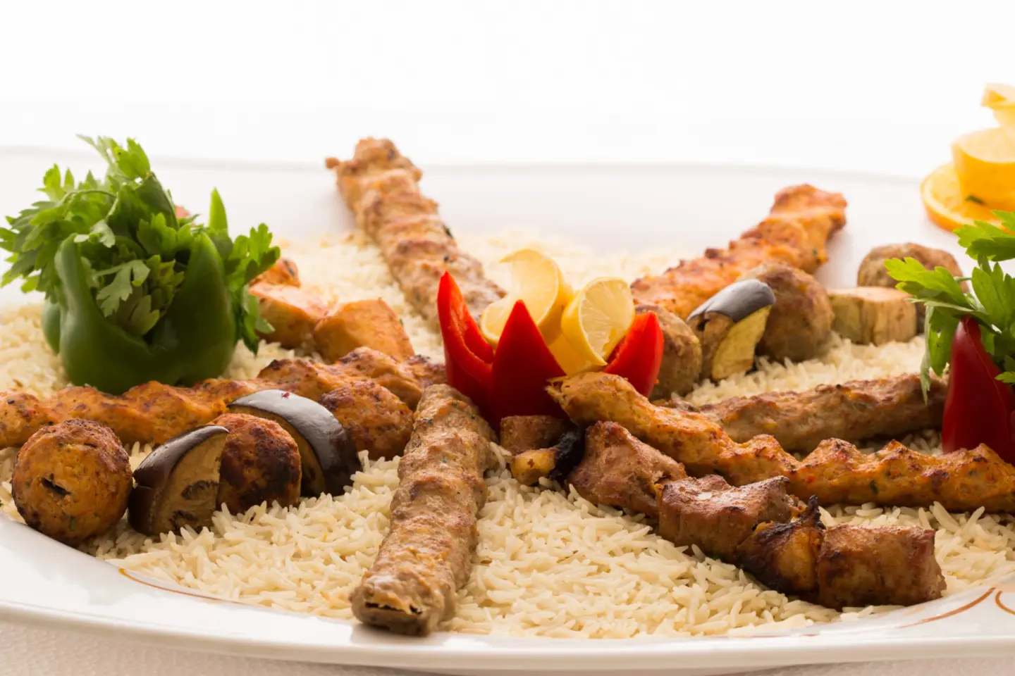مشاوي لحم مشكل