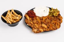 صحن شاورما صغير