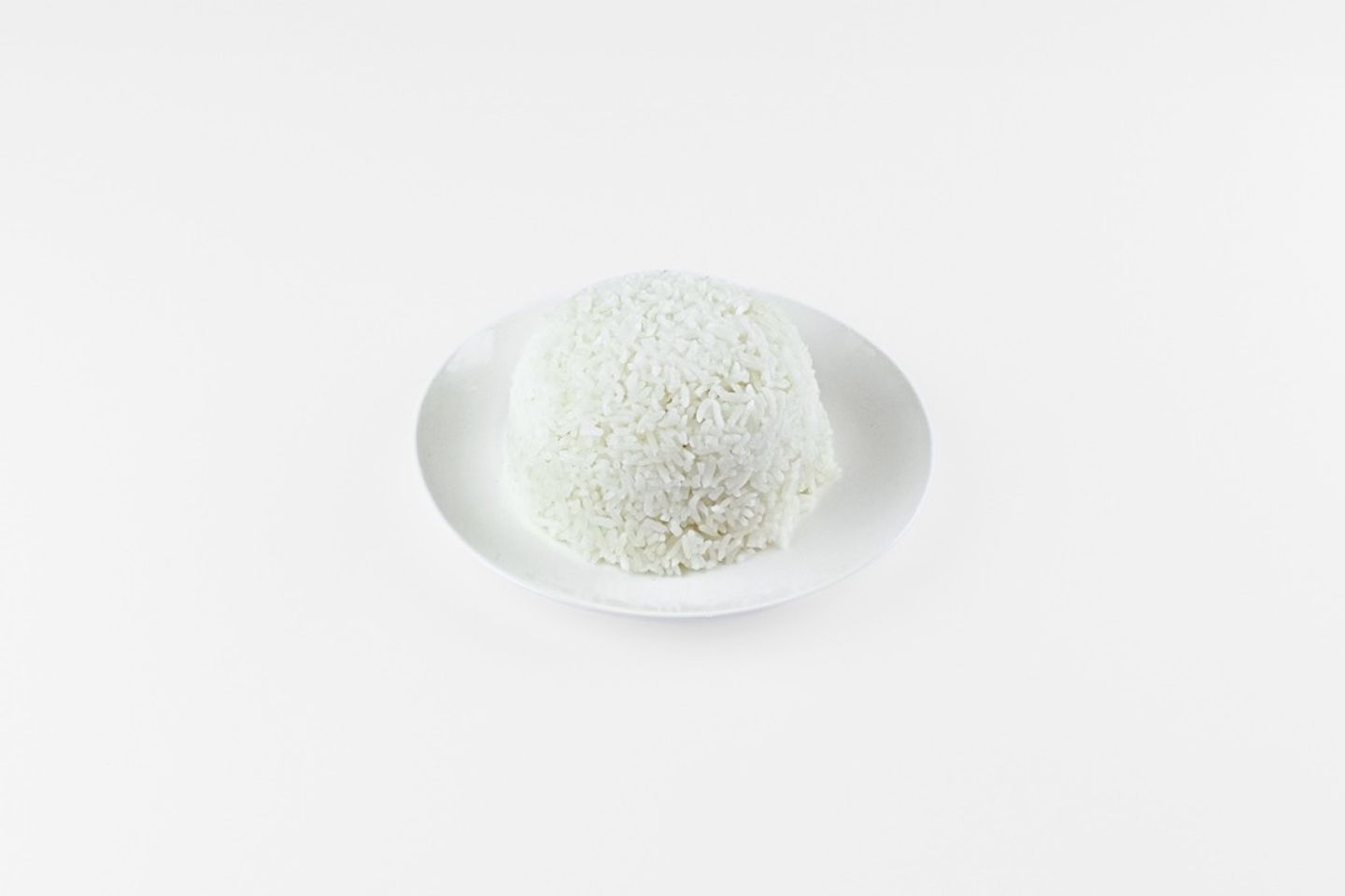أرز مطهو على البخار