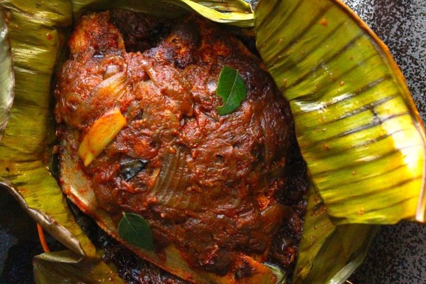 Fish Polichathu