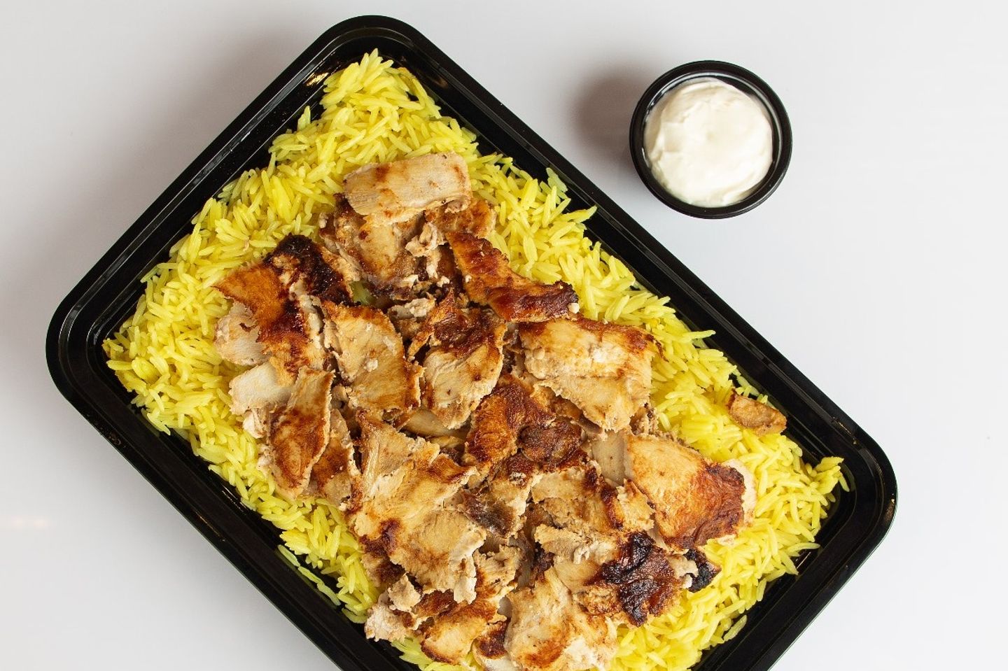 شاورما الدجاج بالارز