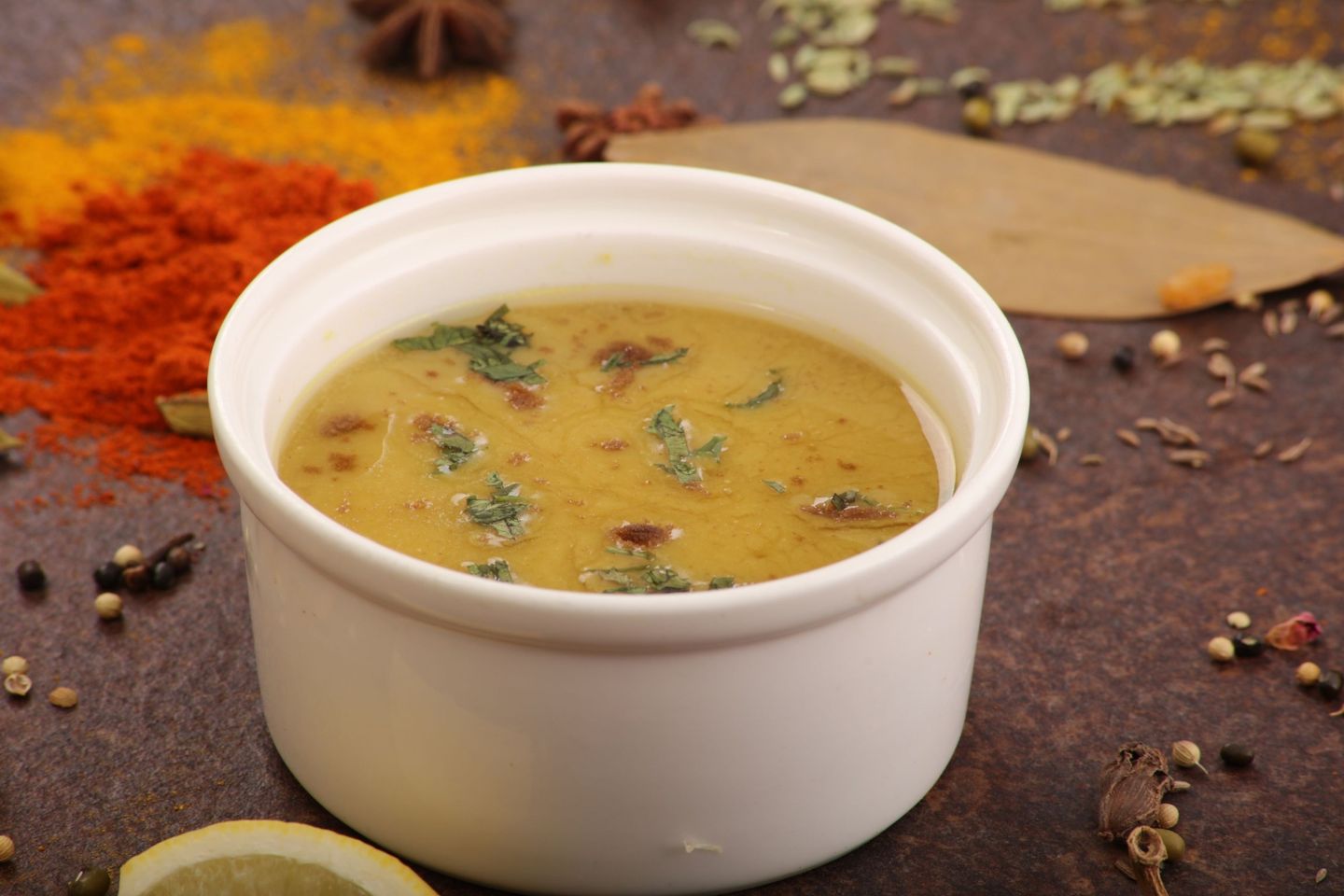 شوربة خضار الدجاج
