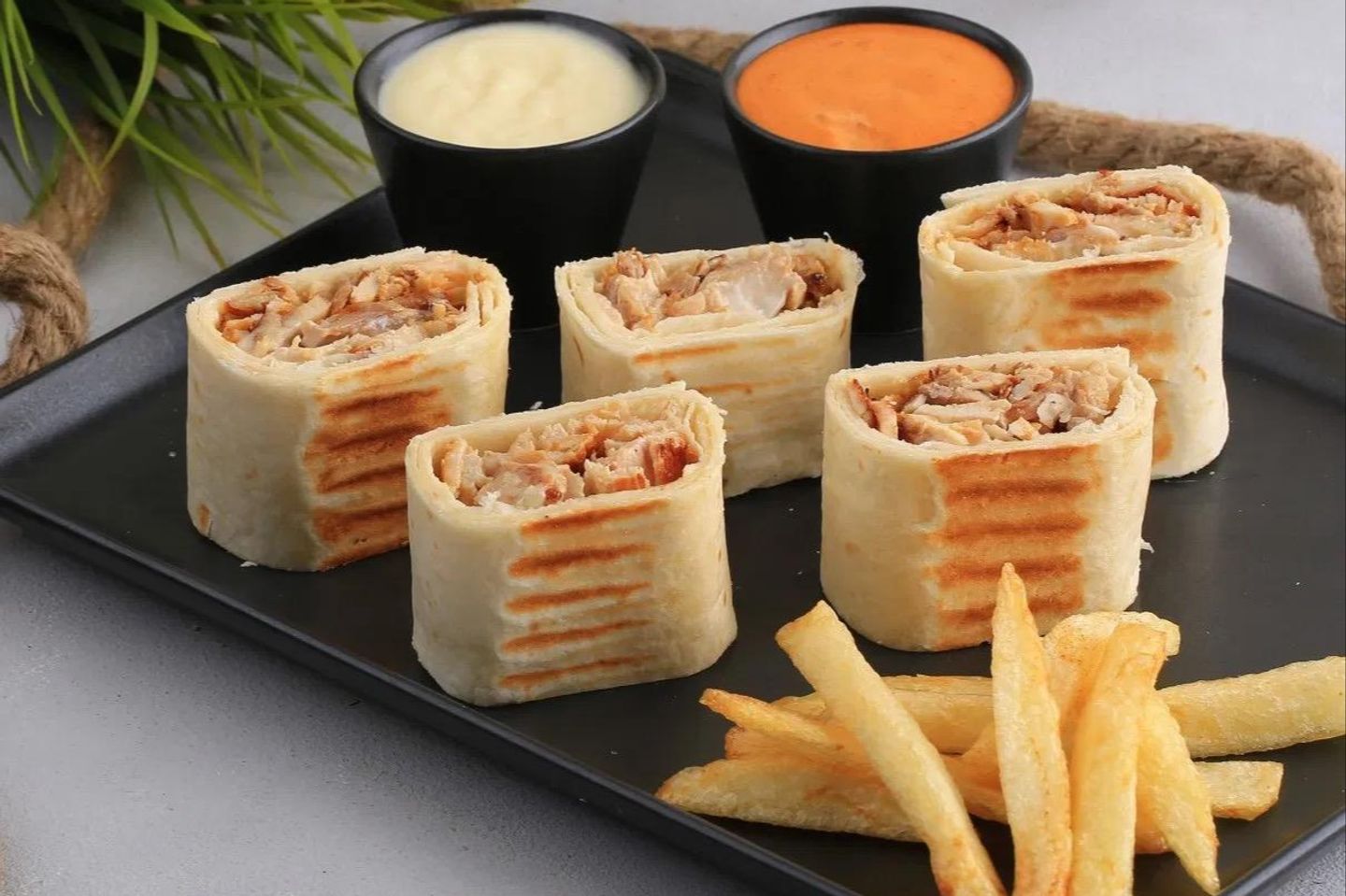 Large Arabic Shawarma Plate