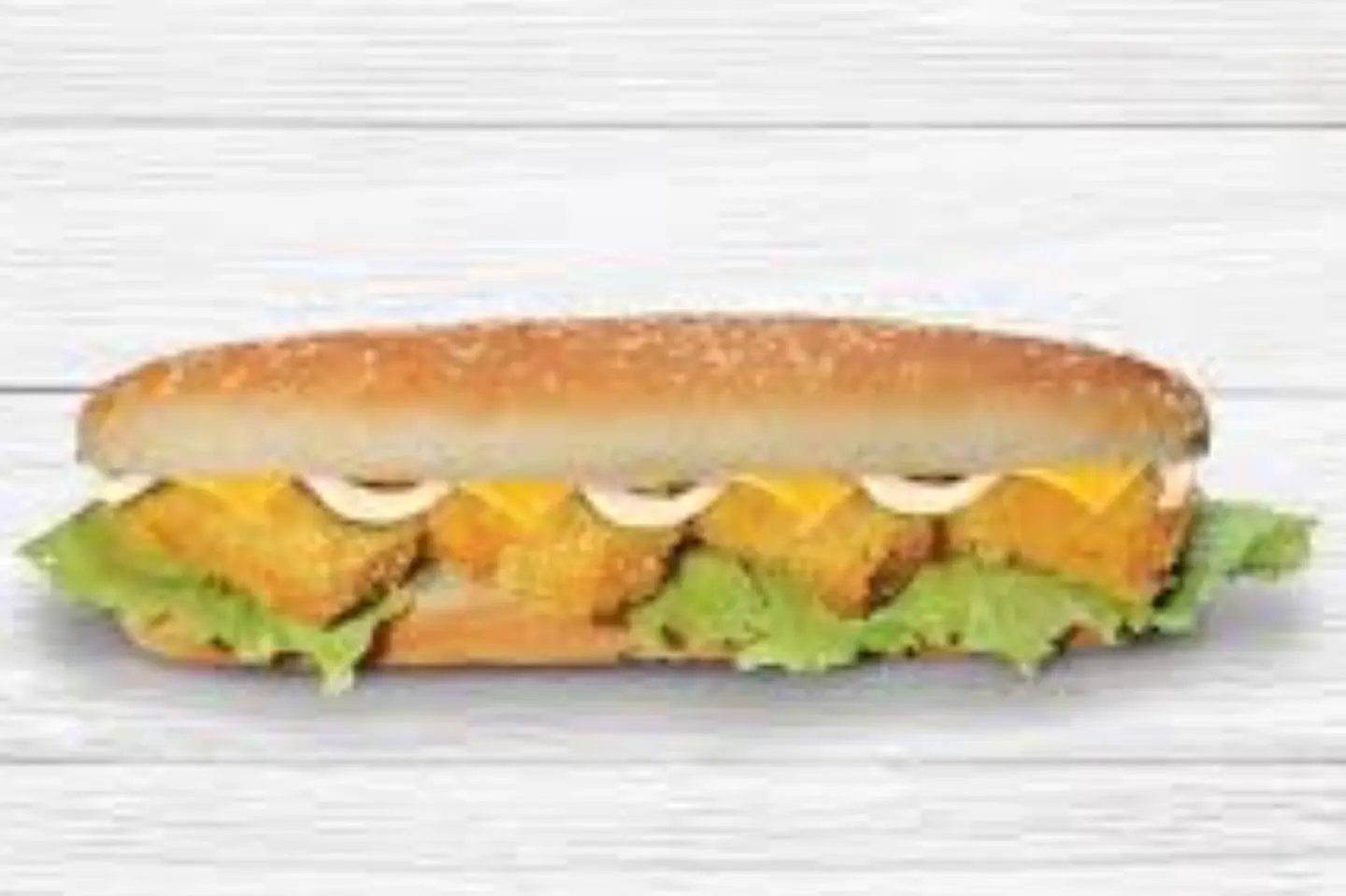 Regular Boneless Chicken Sandwich - With Chesse