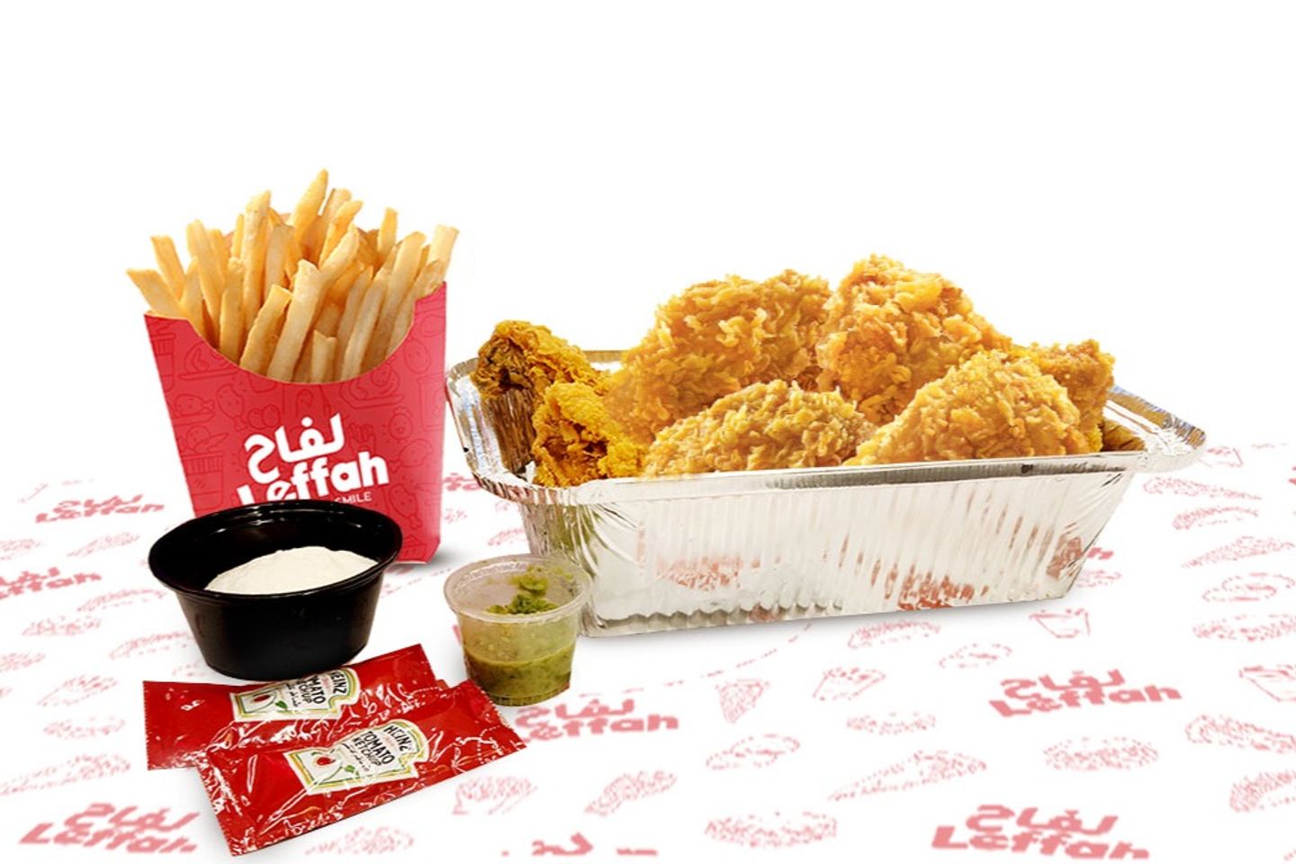 4 Pcs Broasted Chicken