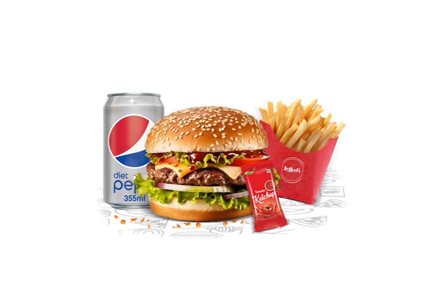 Beef Burger Combo