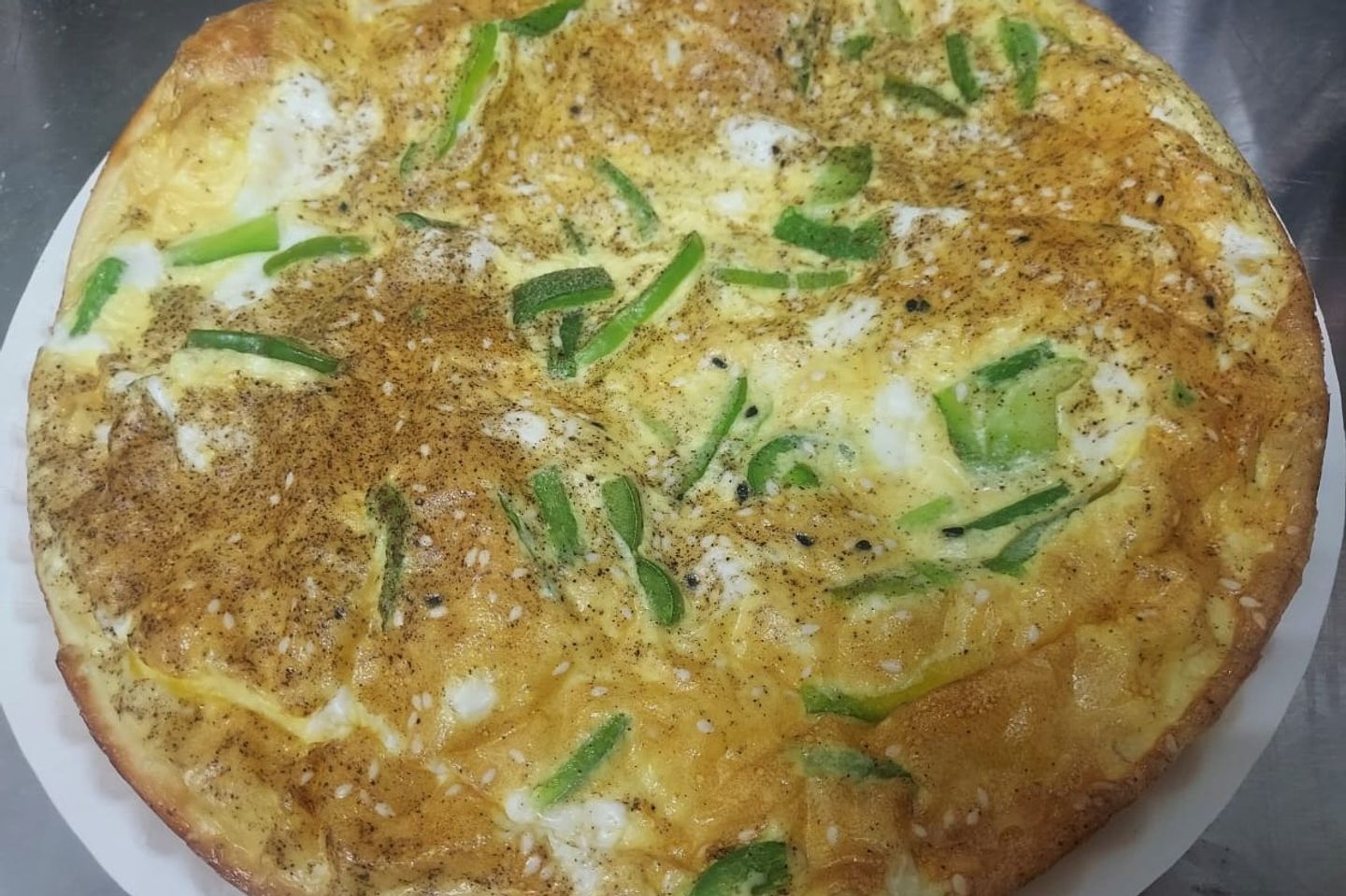 فطيرة بيض مع جبن