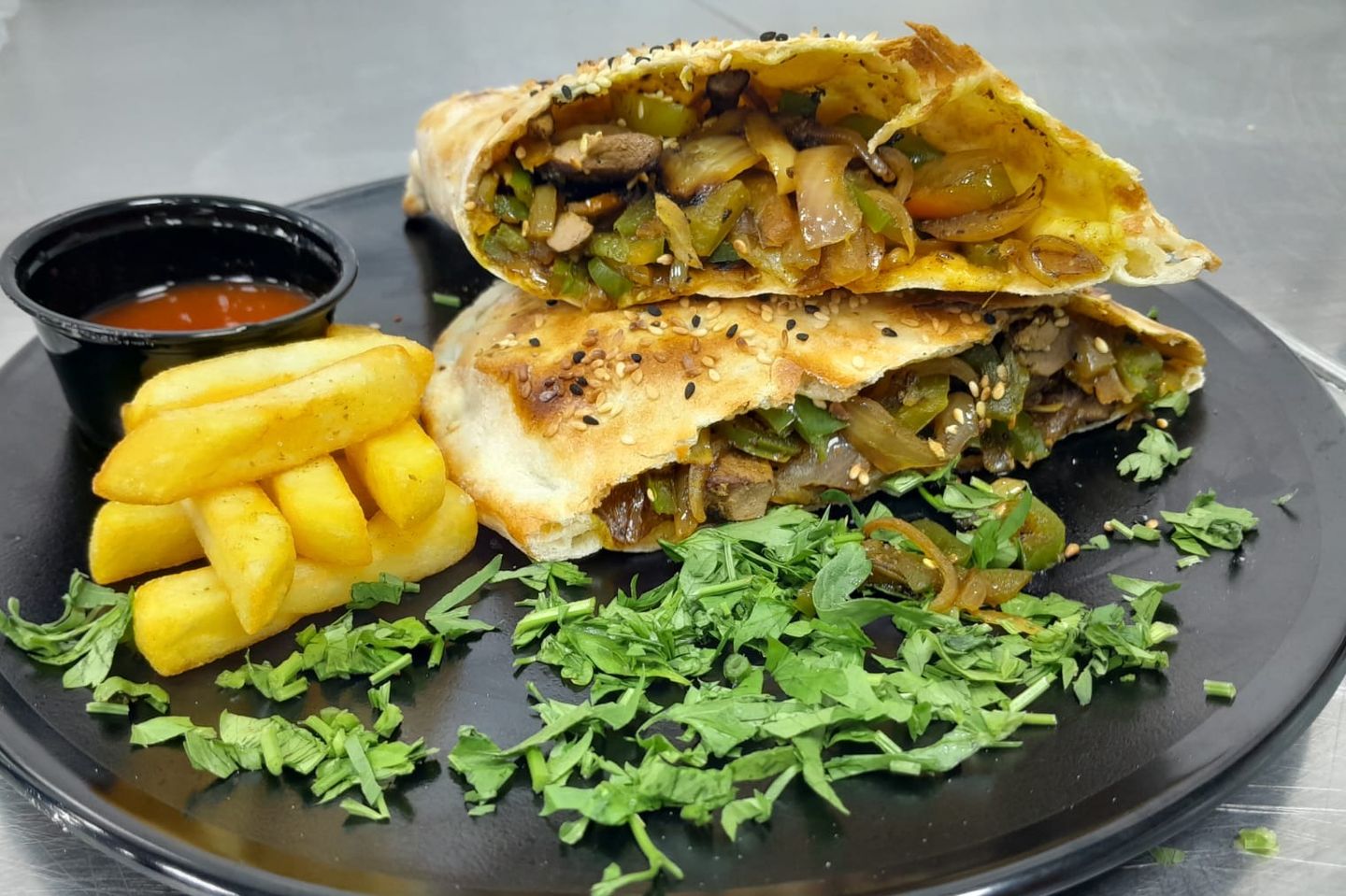 فطيرة كبدة