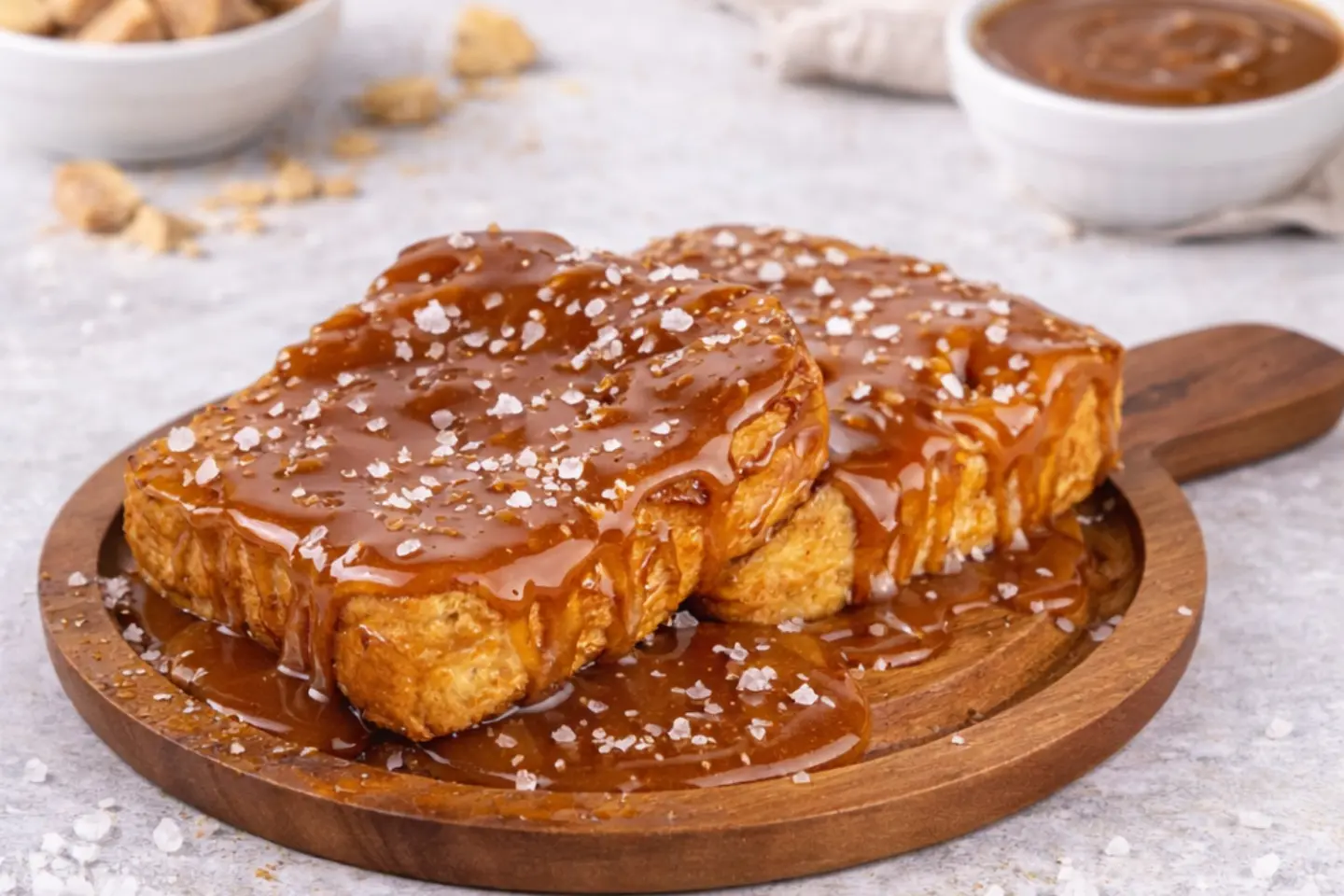 French Toast Saltad Caramel