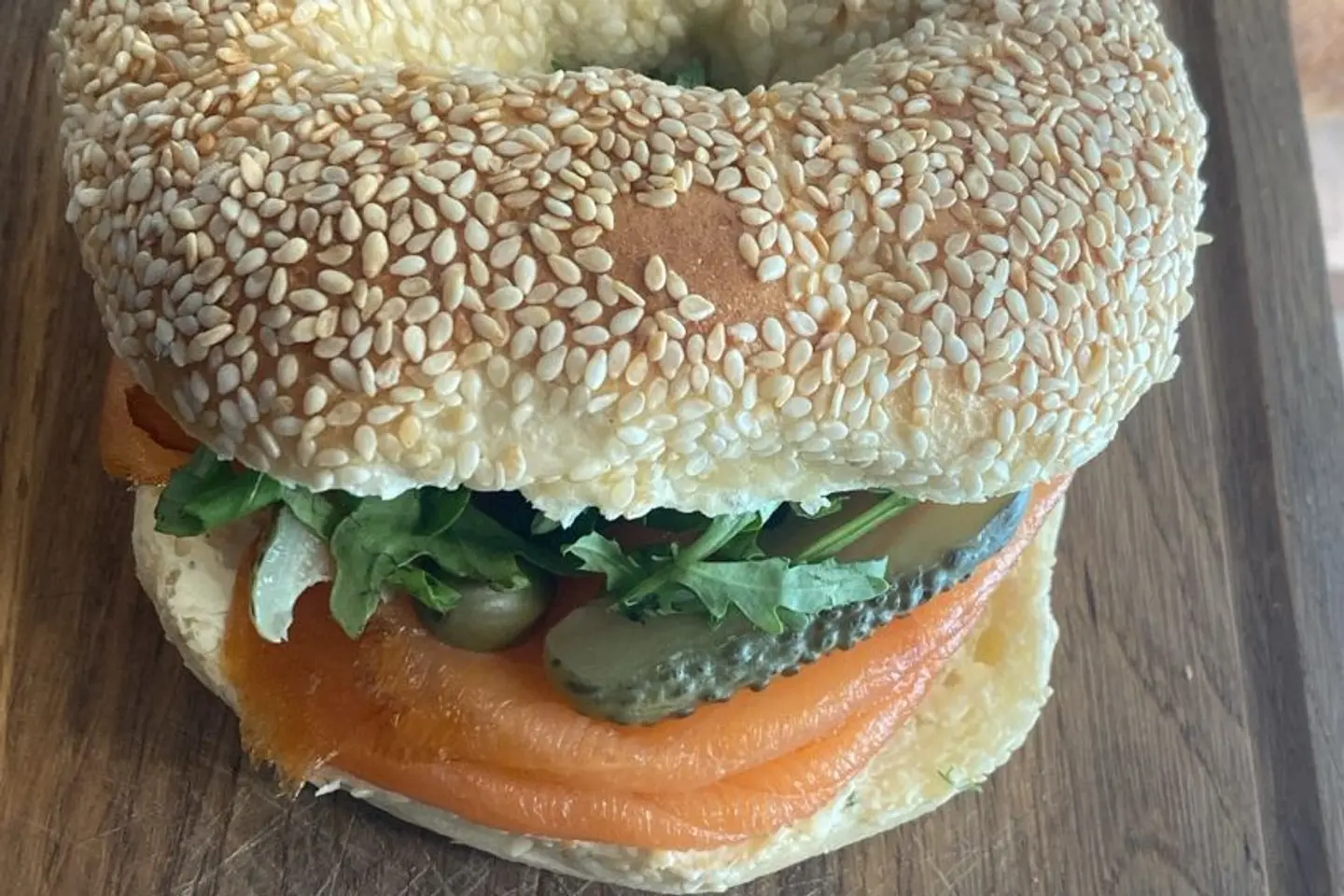Smoked Salmon Bagel