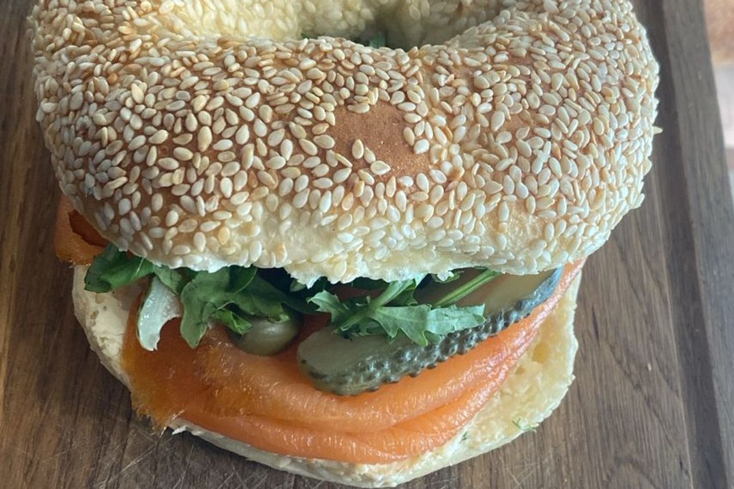 Smoked Salmon Bagel